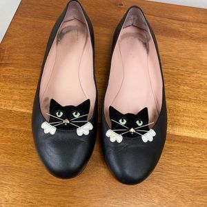 Kate Spade Kitty Cat Flat size 9